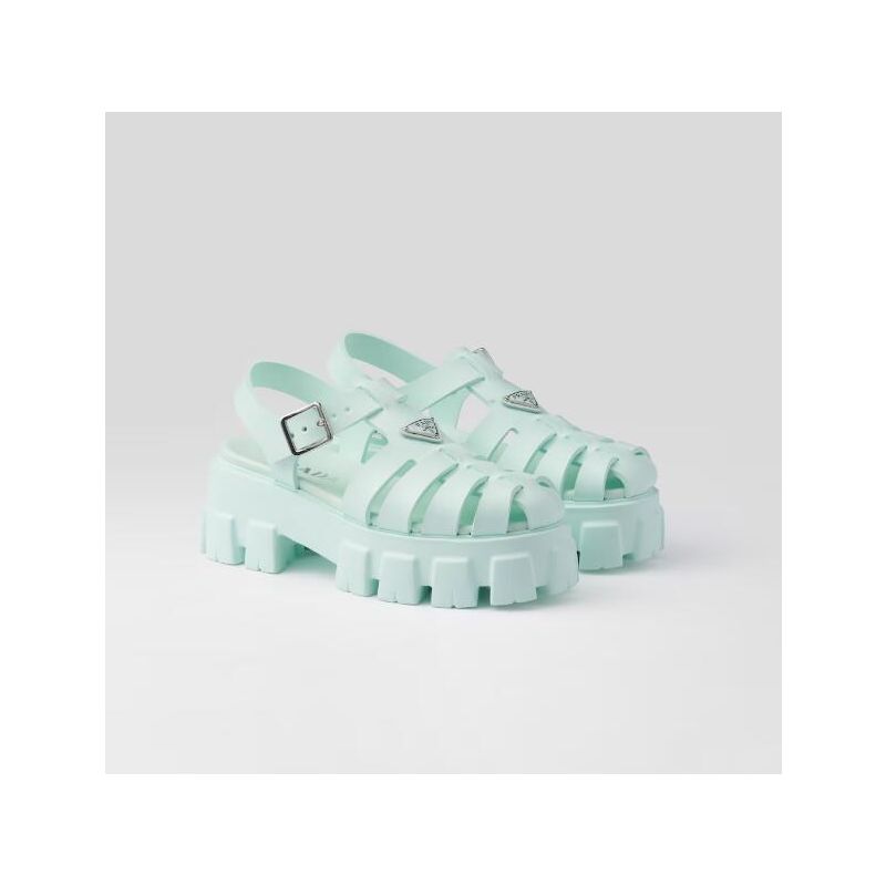 Prada Rubber Monolith sandals ,  35-41