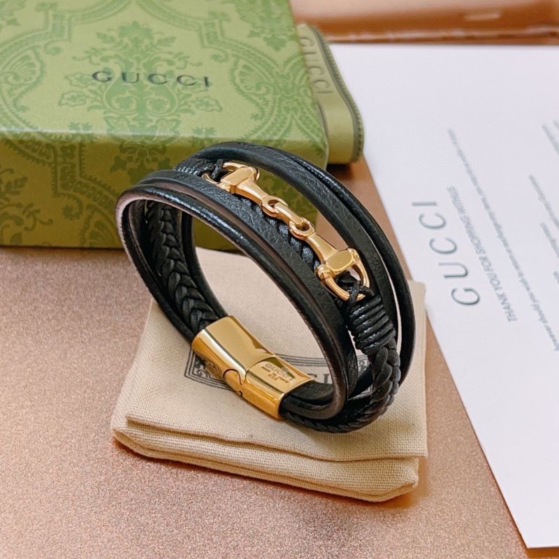 Gucci Leather Bracelet