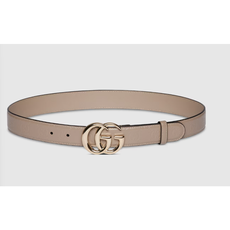 Gucci 30mm Thin Leather belt