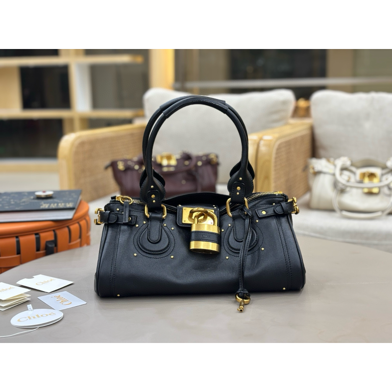 Große Tasche von Chloe Paddington-Black