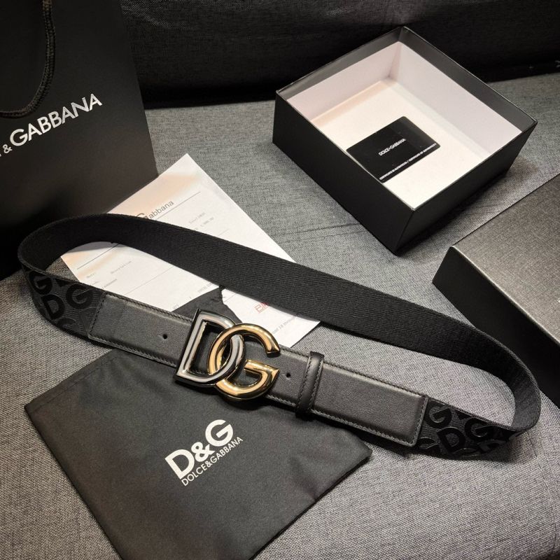 Dolce Gabbana Leder Gürtel 4.0cm