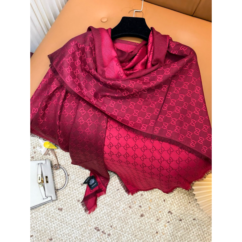 Gucci Classic Cashmere and Silk Shawl 