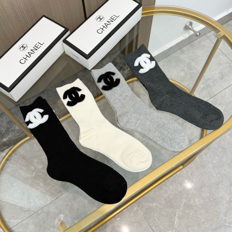 Chanel socks (4 pairs)