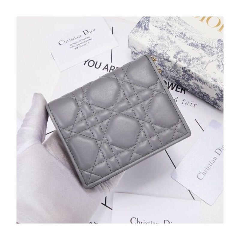 Lady Dior Mini Wallet 