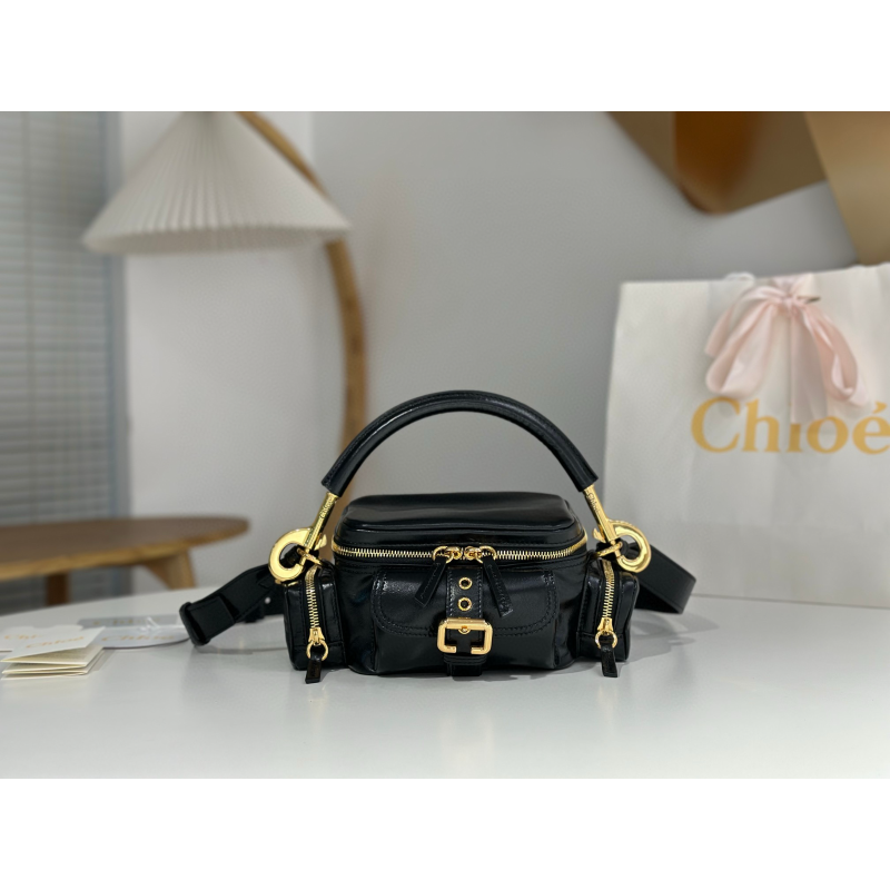 Chloe kleine Kameratasche-Black