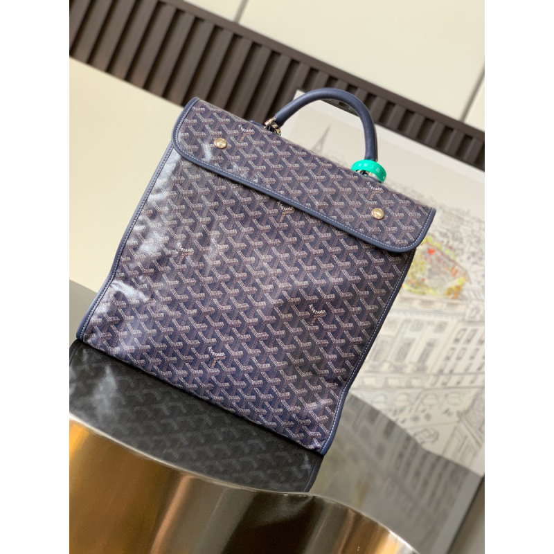 Goyard Saint Léger backpack-Navy blue