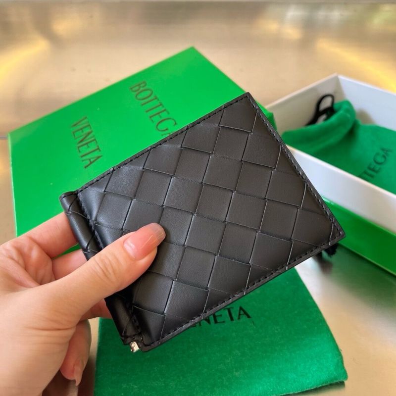 Bottega Veneta Intrecciato Bill Clip Wallet 