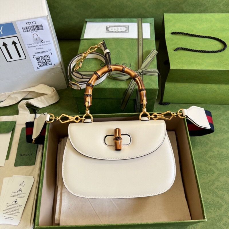 Gucci Small Bamboo 1947 Top Handle Bag 