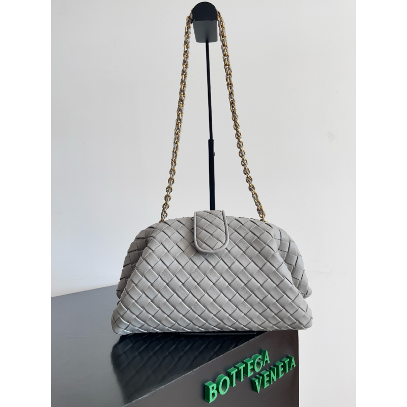 Bottega Veneta Lauren 1980 Chain Bag- Sterling