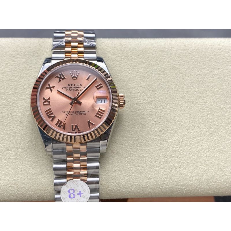 Rolex Lady Datejust 28mm, 31mm, Oystersteel,  18k rose gold