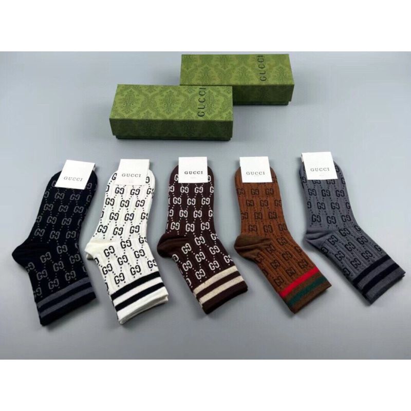 Gucci socks ( 5 pairs)