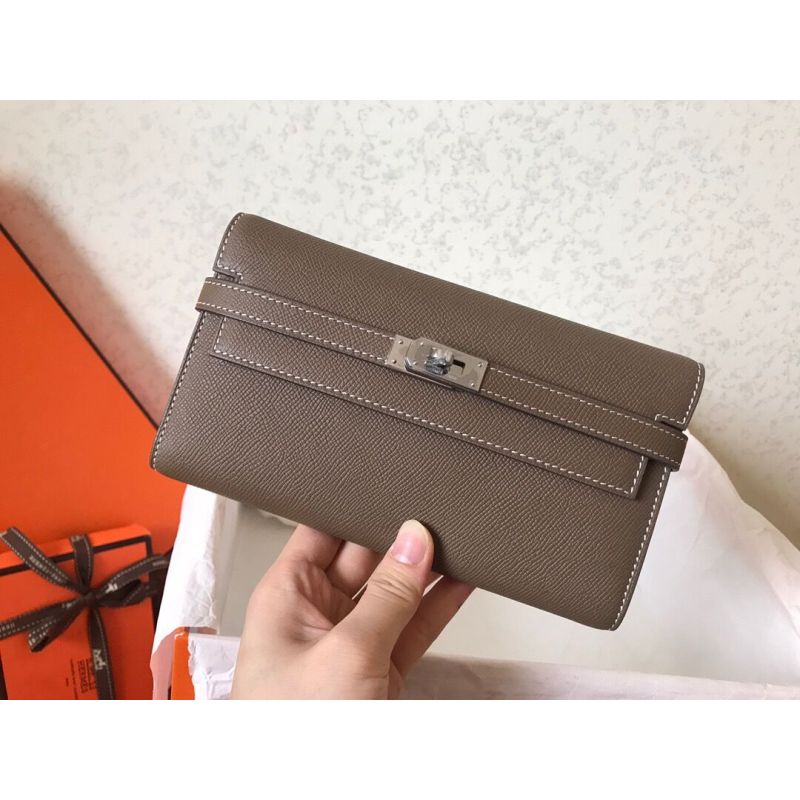 Hermes Kelly Long Wallet 